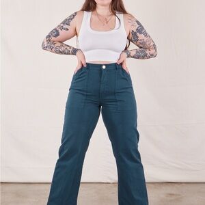 Big Bud Press Work Pants XL color lagoon